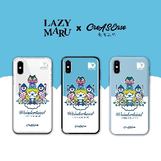 CreASEnse 聯名 LAZY MARU 愛麗絲款 手機殼 空壓殼 玻璃殼 防摔殼 支援多型號 LZAA01