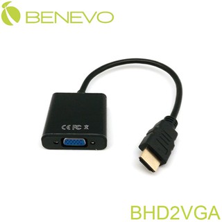 【3CTOWN】含稅開發票 BENEVO BHD2VGA HDMI TO VGA 影像轉換器