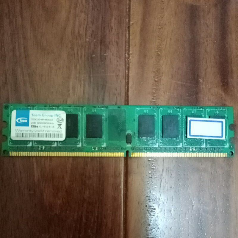 Team DDR2 800 2G 單面