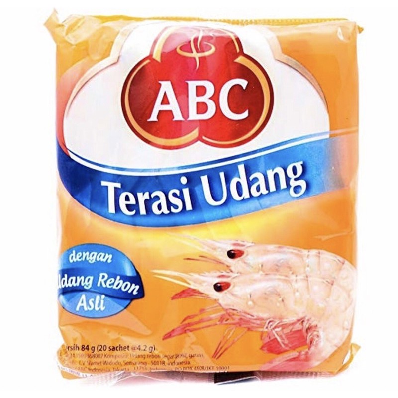 ｛Toko indo} ABC mamasuka印尼蝦醬Terasi udang (isi 20pcsi/4,2g)