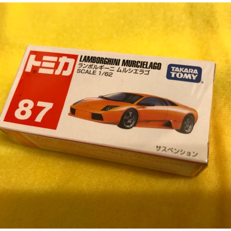 【現貨】TOMICA 87 Lamborghini Murcielago 藍寶堅尼 橘牛