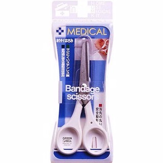 日本綠鐘Medical不銹鋼多用途安全剪【阿喜市集】(L.105mm)NO-633