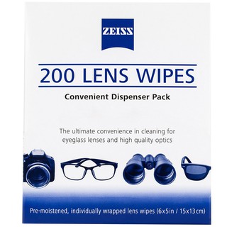 Zeiss 蔡司 鏡面 擦拭紙 200片 【Suny Buy】