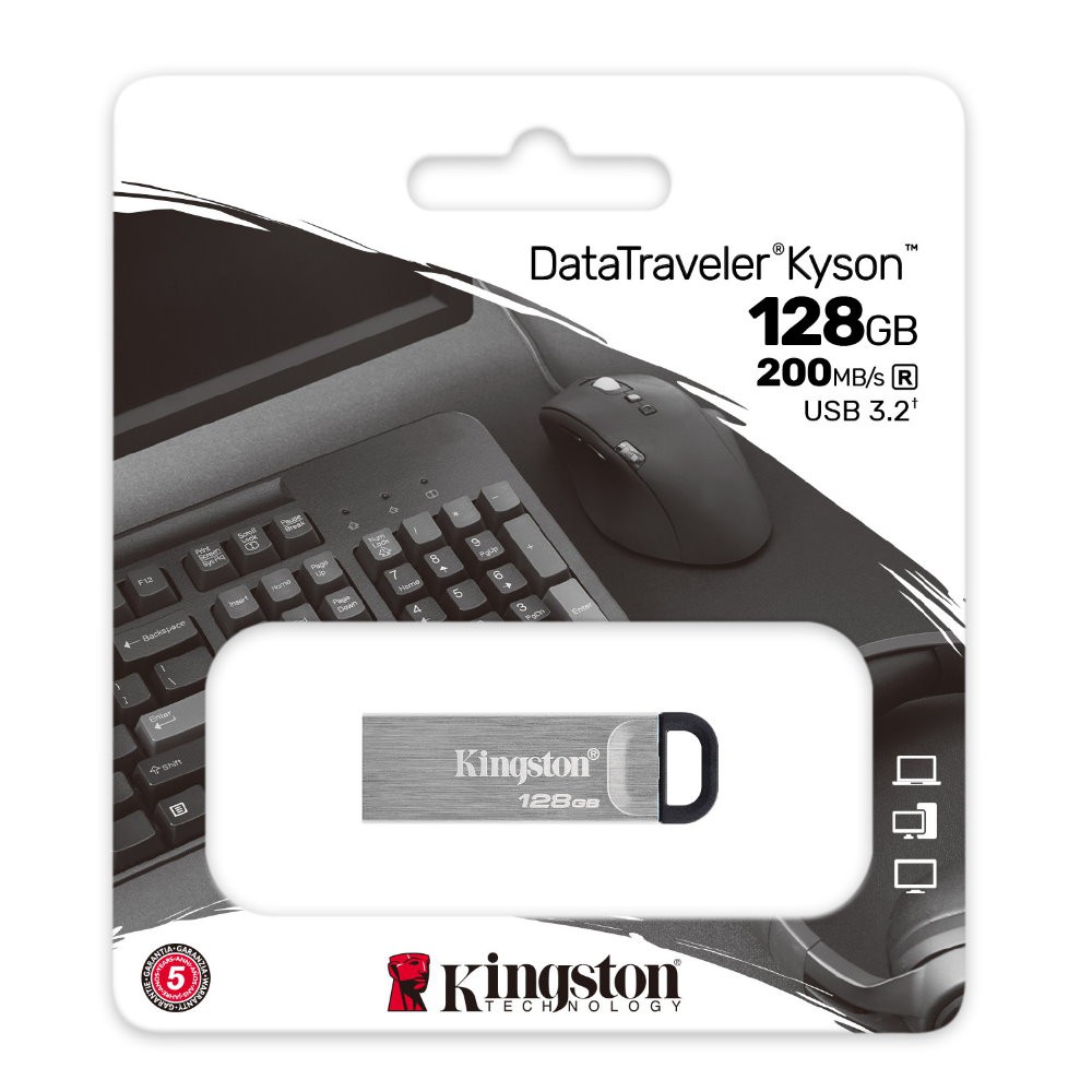 金士頓 Kingston DTKN 128G DataTraveler Kyson USB3.2 隨身碟 現貨 蝦皮直送