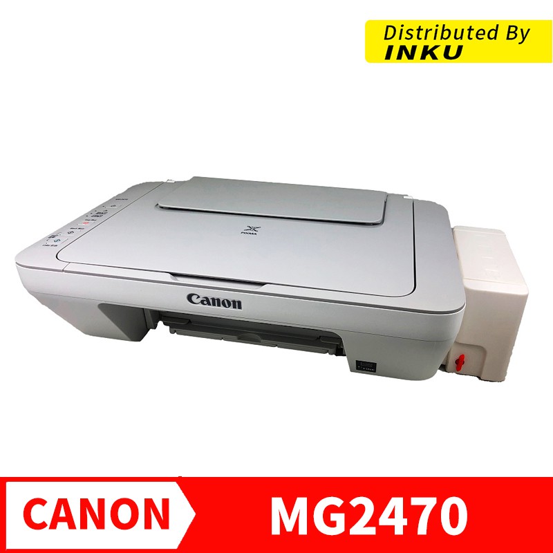 Canon Mg2470 列印 掃描 影印印表機 連續供墨2470 Mg3070 Mg2570 改機 Nd 蝦皮購物