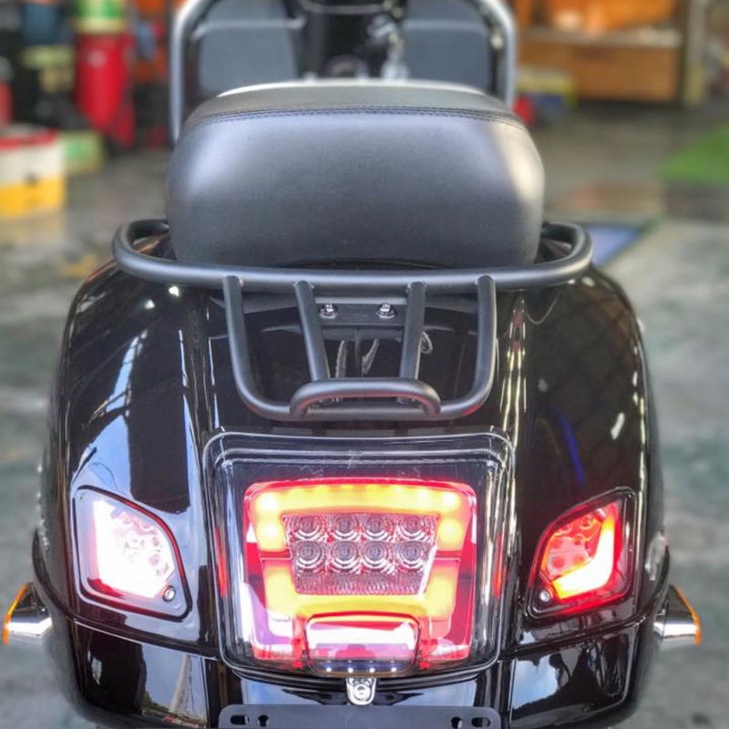 [ Morris Vespa ] Zelioni 衝刺 春天 GTS GTV 賽車後扶手 後扶手 扶手