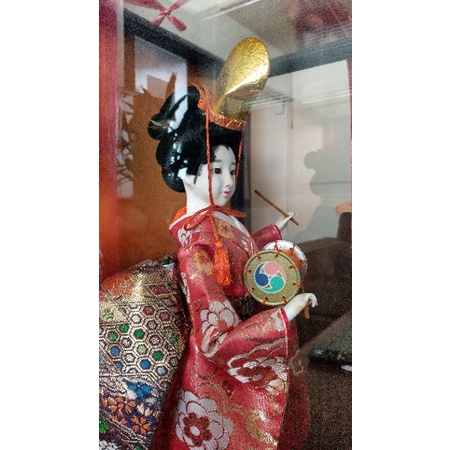 日本藝妓女兒節人型娃娃收藏