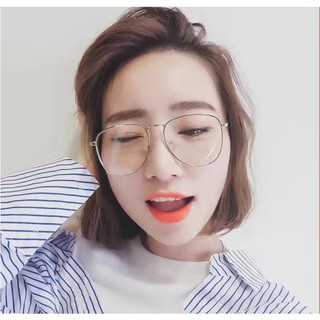 眼鏡 韓國原宿復古金屬眼鏡復古個性大框眼鏡框女平光鏡網紅同款圓臉裝飾眼鏡架