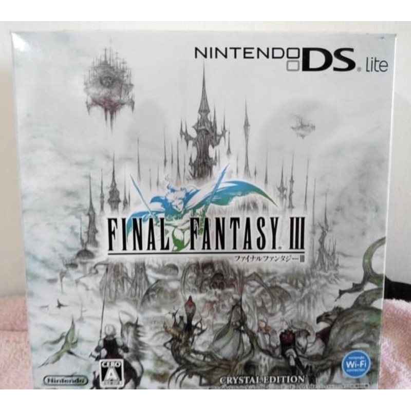 任天堂nintendo Ds Lite Ndsl 太空戰士iii 同捆限量主機全新品收藏品 蝦皮購物