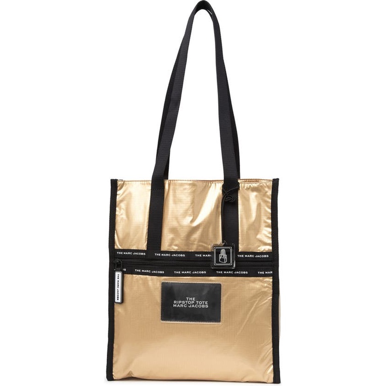 【現貨】Marc Jacobs The Ripstop Tote Bag 金色托特包