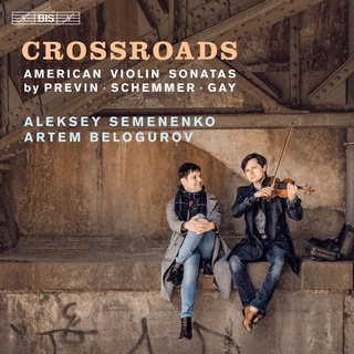 交叉路 美國小提琴奏鳴曲 Crossroads American Violin Sonatas CD2545SA