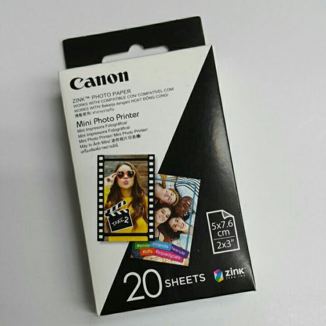canon PV-123相片印表機專用2*3相紙