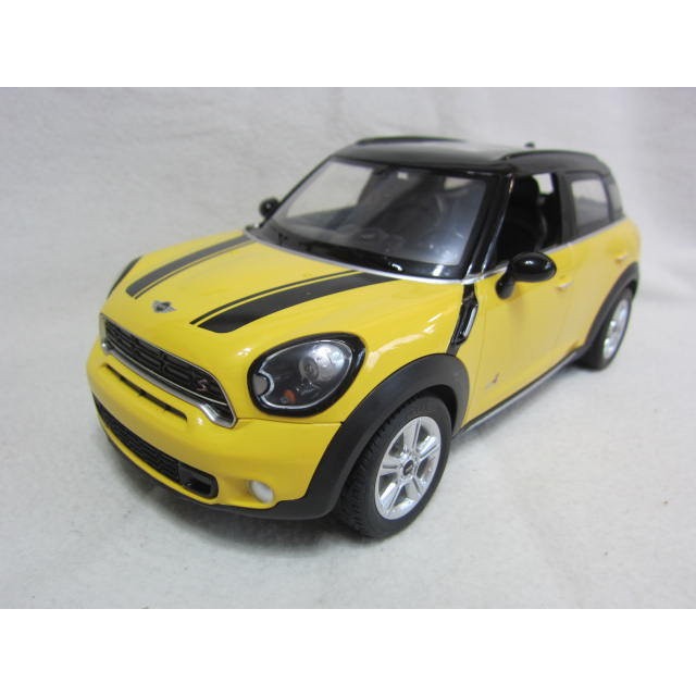 【KENTIM 玩具城】1:14全新BMW MINI cooper S Countryman黃色授權RASTAR遙控車