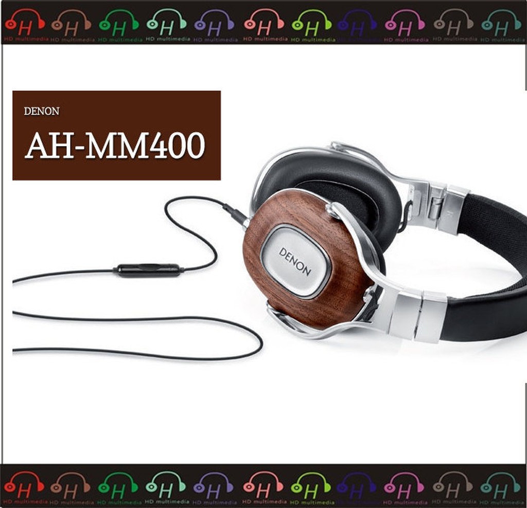 弘達影音多媒體 (現貨供應) Denon AH-MM400 耳罩式耳機 公司貨 免運費