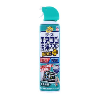 日本製 興家安速 冷氣清潔劑 澄澈綠香 420毫升/瓶