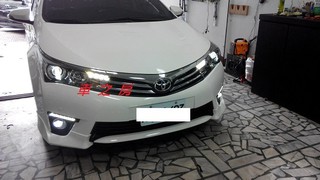 (車之房) 2014 11代 ALTIS 升級原廠LED頭燈+日行燈組 雅緻 Z版大燈 經典 豪華皆可安裝 魚眼大燈