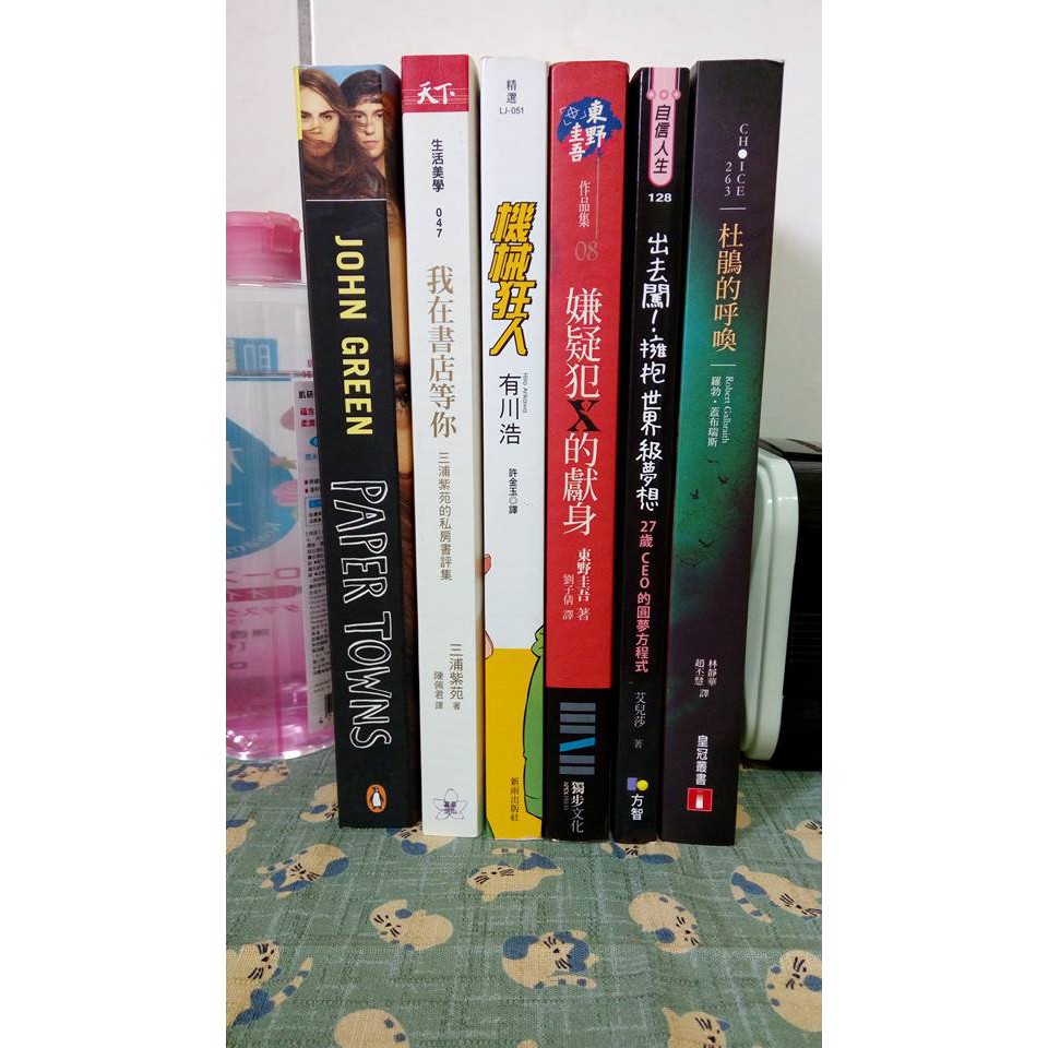 出去闖 擁抱世界級夢想 杜鵑的呼喚 我在書店等你 機械狂人 紙上城市 原文 三浦紫苑有川浩 蝦皮購物