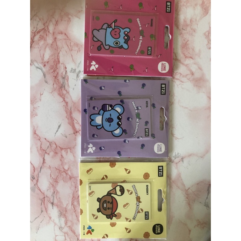 BT21 一卡通 MANG KOYA SHOOKY