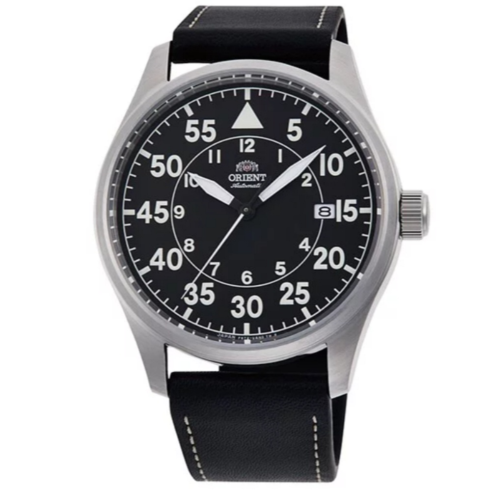 【聊聊甜甜價】ORIENT 東方錶 Water Resista 飛行機械腕錶 / 42.4mm (RA-AC0H03B)