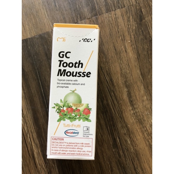 免運現貨 [日本原裝] GC tooth mousse而至牙齒乳膏  🌹