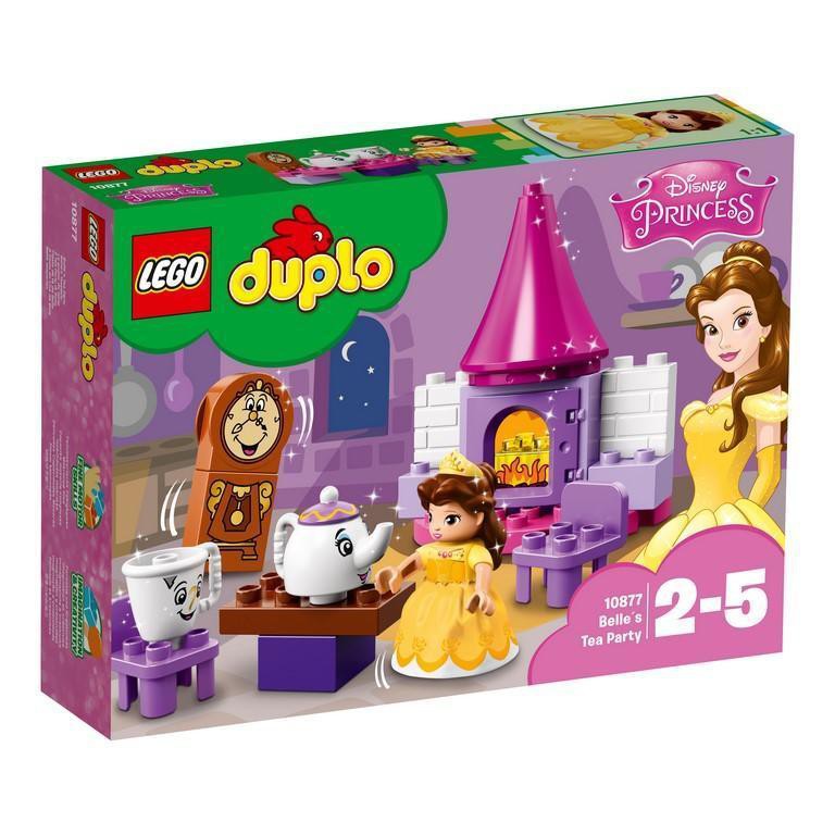 【台中翔智積木】LEGO 樂高 Duplo 得寶 系列 10877 貝兒公主的下午茶