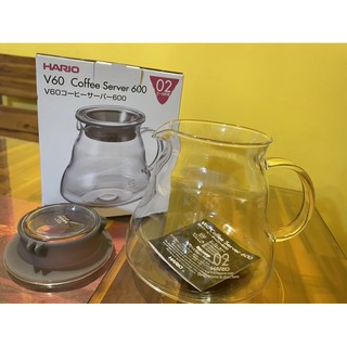【日本 HARIO】V60雲朵耐熱微波咖啡壺600ml(XGT-60TB)
