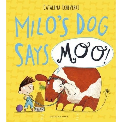 【麥克兒童外文書店】MILO'S DOG SAYS MOO｜英文故事繪本【麥克兒童外文書店】