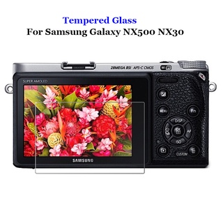 SAMSUNG 適用於三星 Galaxy NX500 NX300 相機防刮鋼化玻璃 9H 2.5D 液晶屏保護膜防爆膜鋼