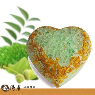 EVA纖體水晶心形泡泡浴球 泡澡球 泡澡粉 SPA泡澡精油