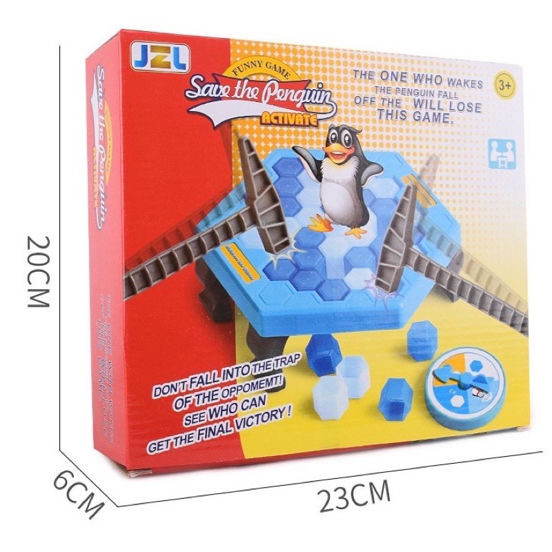 桌遊-拯救企鵝敲冰磚遊戲