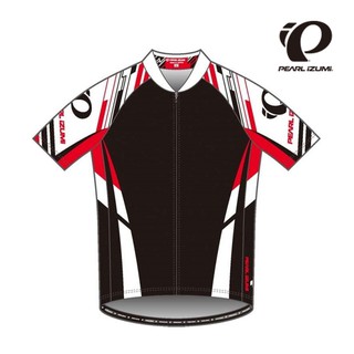 【Pearl izumi】620-B-1 男款短車衣 特別版 網布 黑底白袖