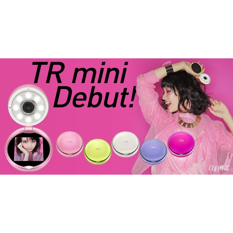 CASIO TR mini (TR-M11)聚光蜜粉機 自拍神器 全新 公司貨 保固18個月 粉色