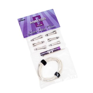 (現貨免運) Analysis Plus Silver Oval Thin Kit 免焊 效果器 吉他 導線 短導