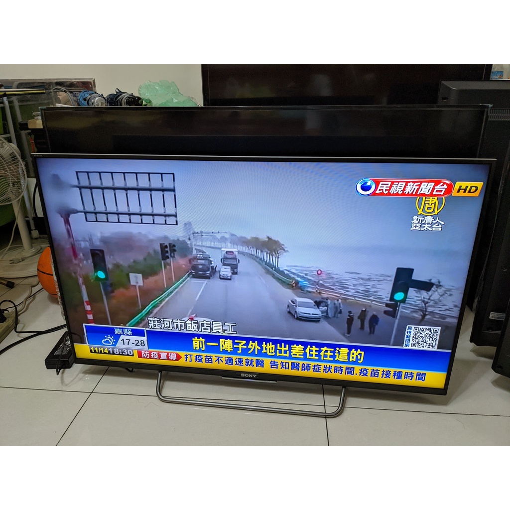 【保固6個月】新北市SONY 43吋3D 高階 安卓連網智慧電視(KDL-43W800C) Android 液晶電視