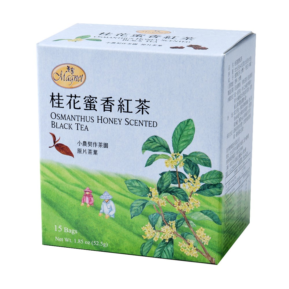 曼寧_風味台灣茶系列_桂花蜜香紅茶3.5公克×15入