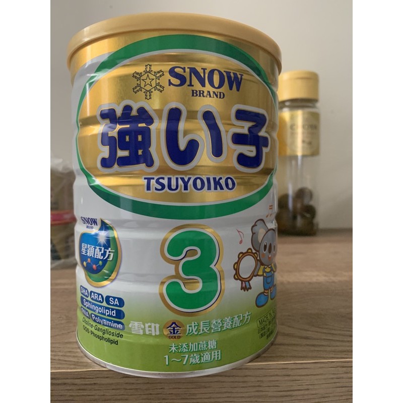 雪印強子3號奶粉 1-7歲