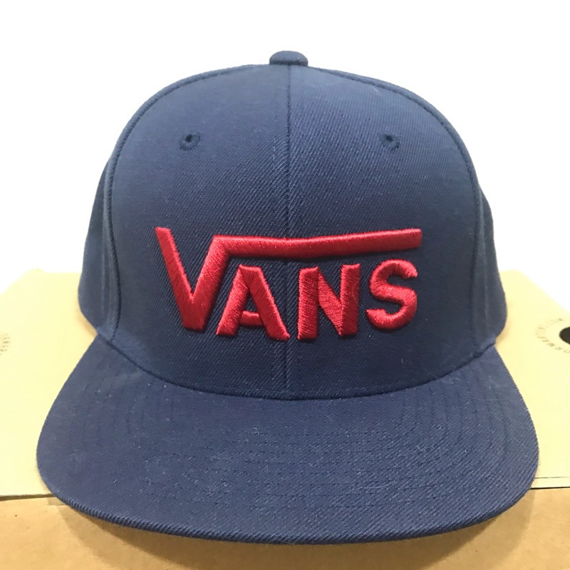 VANS 刺繡logo 棒球帽