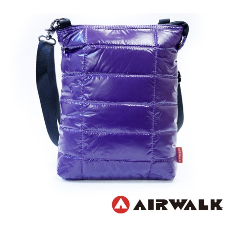 阿PO的店-美國 AIRWALK 低調時尚側背包 紫