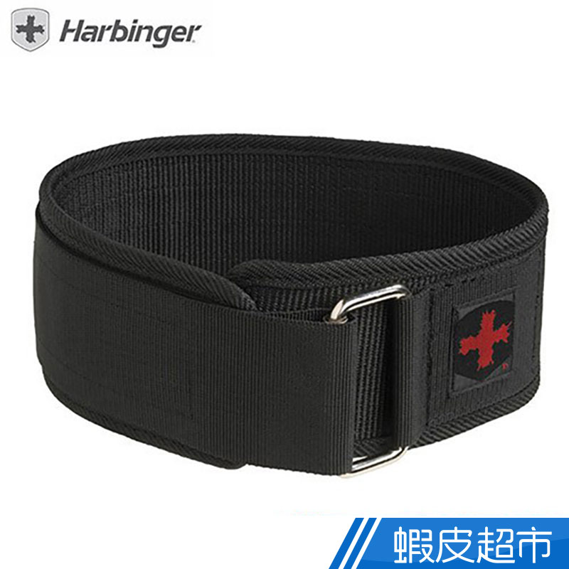 HARBINGER 4 Nylon Belt 專業重訓／健身腰帶 243 黑  現貨 蝦皮直送