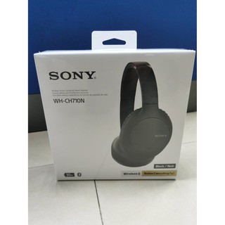(免運全新可分期) Sony WH-CH710N 主動降噪耳罩式耳機 Amazon帶回 黑色版