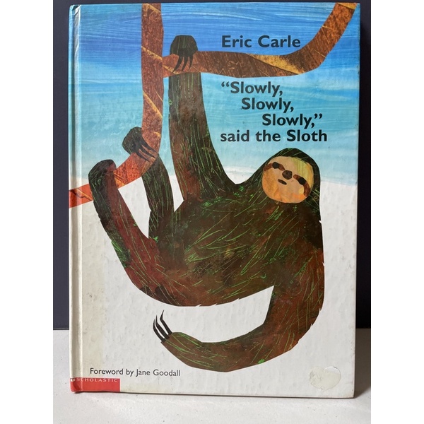 二手繪本❤️Slowly,slowly,slowly, said the sloth  Eric carle