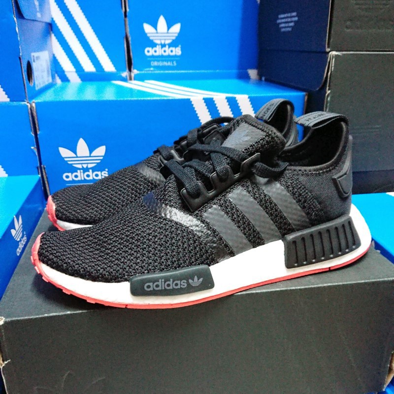 【小八】adidas NMD R1 Carbon Black Red 碳黑紅 CQ2413