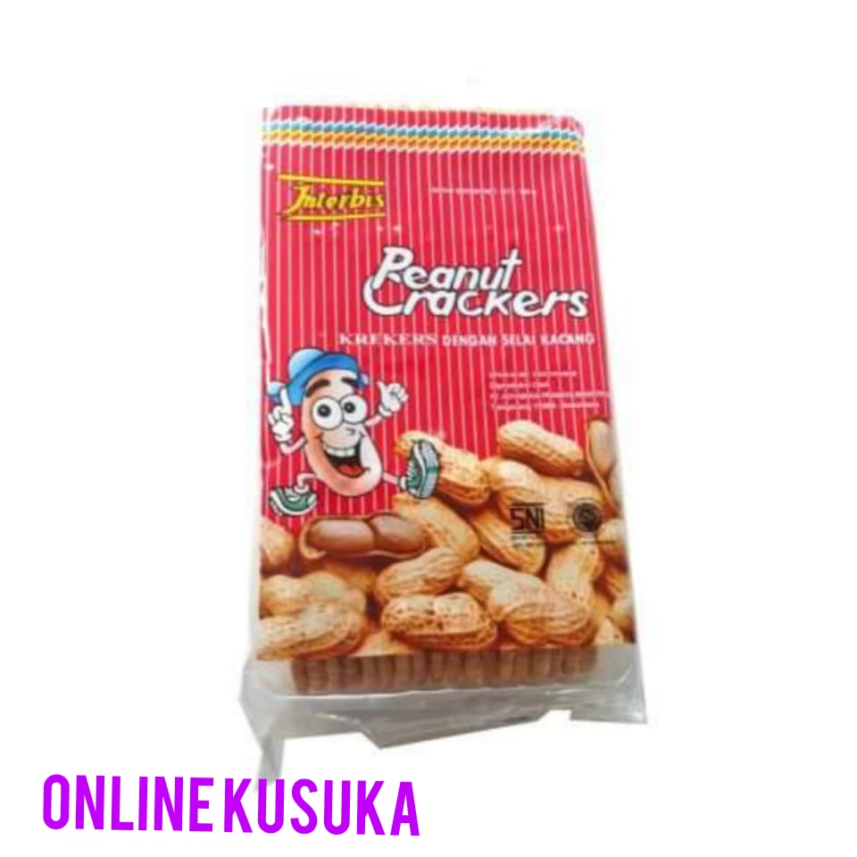 INTERBIS Peanut Crackers 花生夾心餅乾 330g