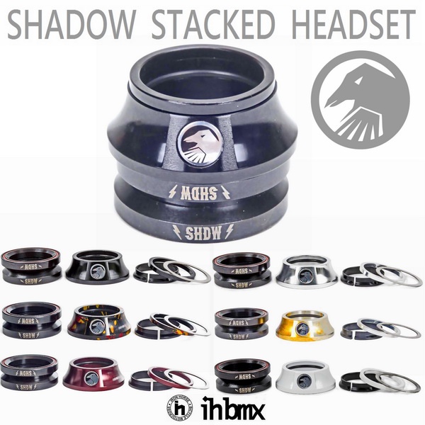 SHADOW STACKED HEADSET 頭碗組 極限單車/街道車/腳踏車/滑步車/平衡車/BMX/越野車