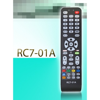 全新品 RC7-01A 大同 TATUNG 液晶電視 遙控器 17合1 程式碼設定後使用 購買前請詳閱支援表