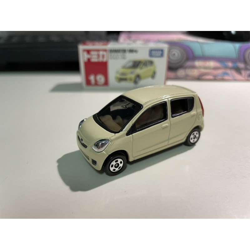 全新 現貨 TOMICA 19 Daihatsu Mira 大宇汽車 米白 小鴨車 絕版 中製 多美 模型車 k car