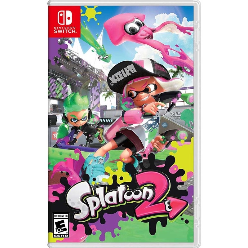 任天堂 Switch 漆彈 漆彈大作戰 2 Splatoon2 日文版 [二手近全新現貨]