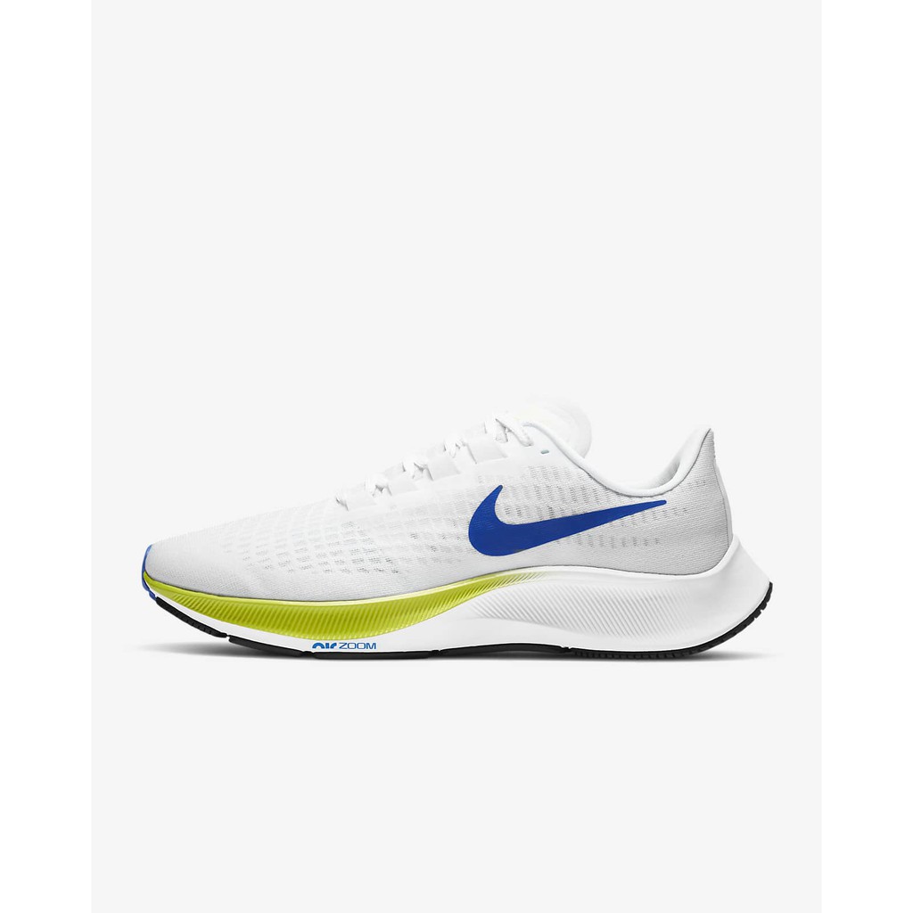 NIKE系列-Zoom Pegasus 37 男款白色運動慢跑鞋-NO.BQ9646102