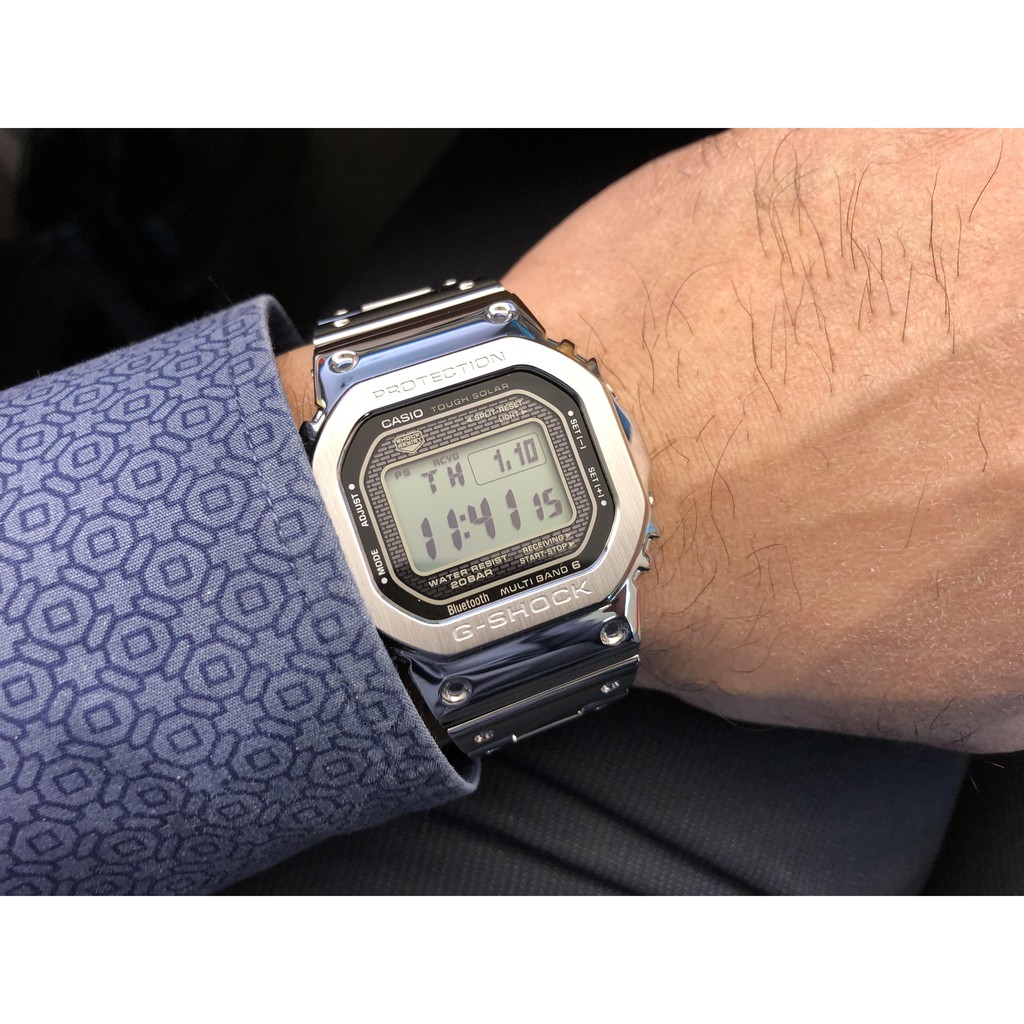 美國鞋校】限量預購Casio G-Shock GMW-B 5000 D-1 金屬錶限量款| 蝦皮購物