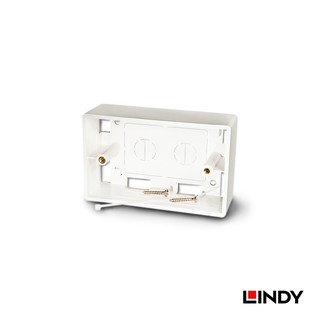 LINDY 林帝 60548 - 美規接線盒(115.2 X 72 X 38 MM),白色 大洋國際電子